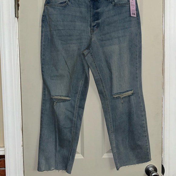 NWT Wild Fable Women’s straight ripped jeans size 14 - Picture 8 of 13